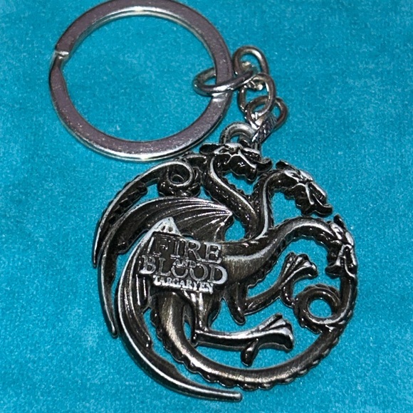 Game of Thrones Targaryen Dragon keychain - Picture 1 of 2